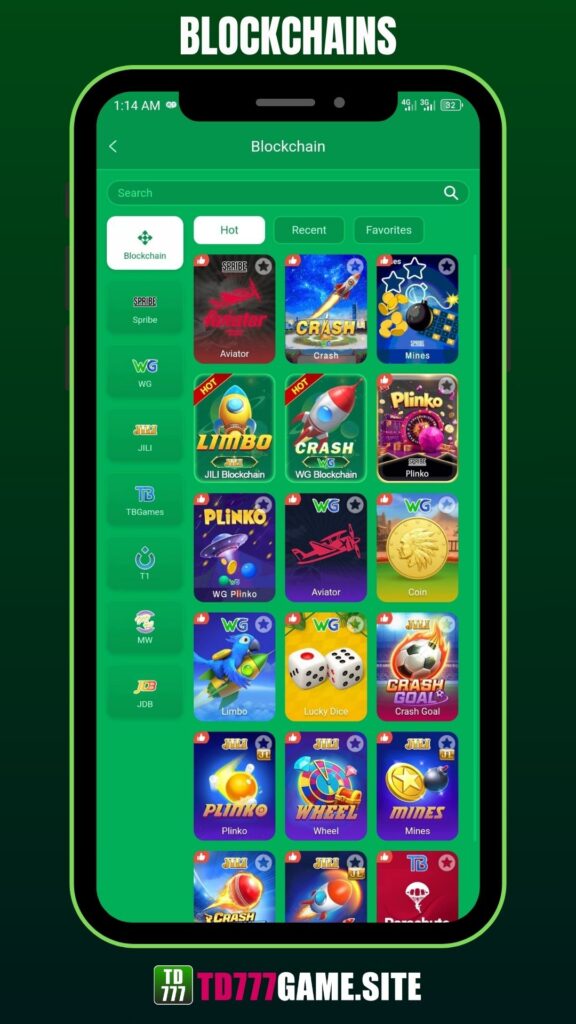 TD777 Blockchain Games